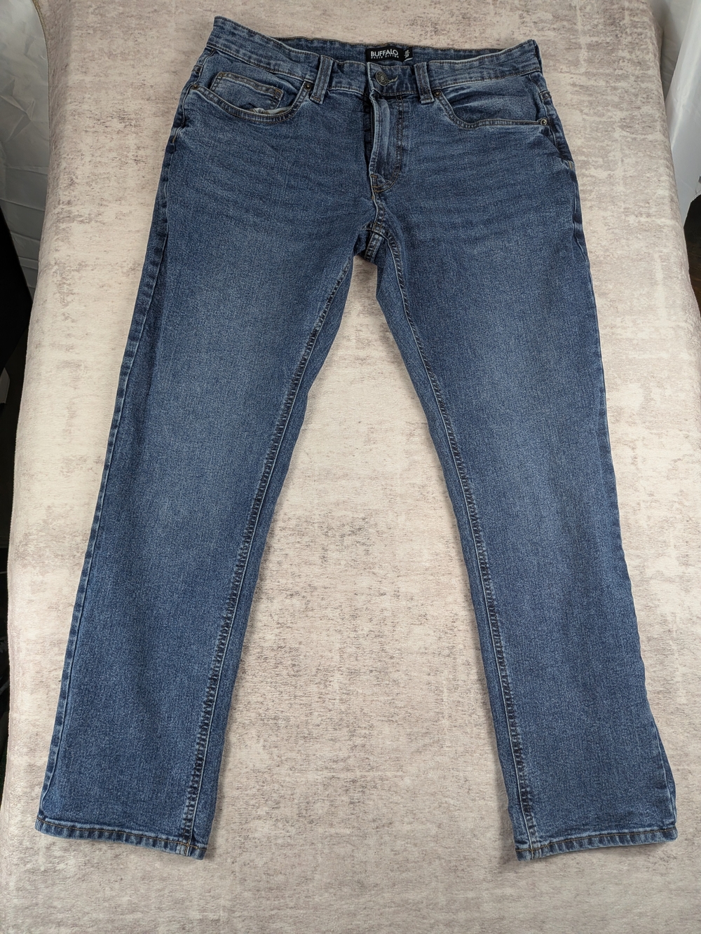 Buffalo David Bitton Men's Medium Blue Straight Leg Jeans